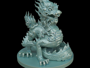 imperial dragon 3D Print Model