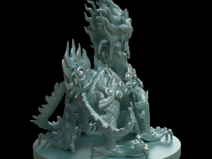 imperial dragon 3D Print Model