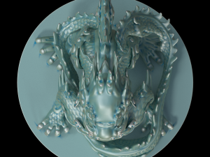 imperial dragon 3D Print Model