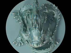 임페리얼 드래곤 3D 프린트 모델