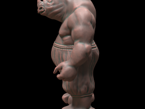 rhino miniature Modelo de impresión 3D