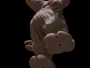 rhino miniature Modelo de impresión 3D