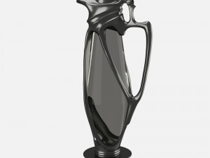 art deco jar 3D Model