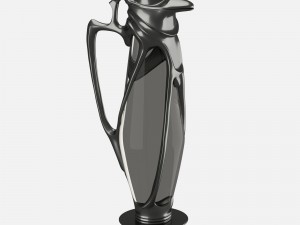 art deco jar Model 3D