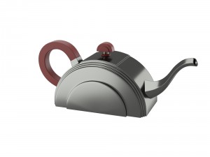 art deco teapot 3D Model