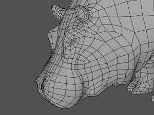 hippo 3D Модель