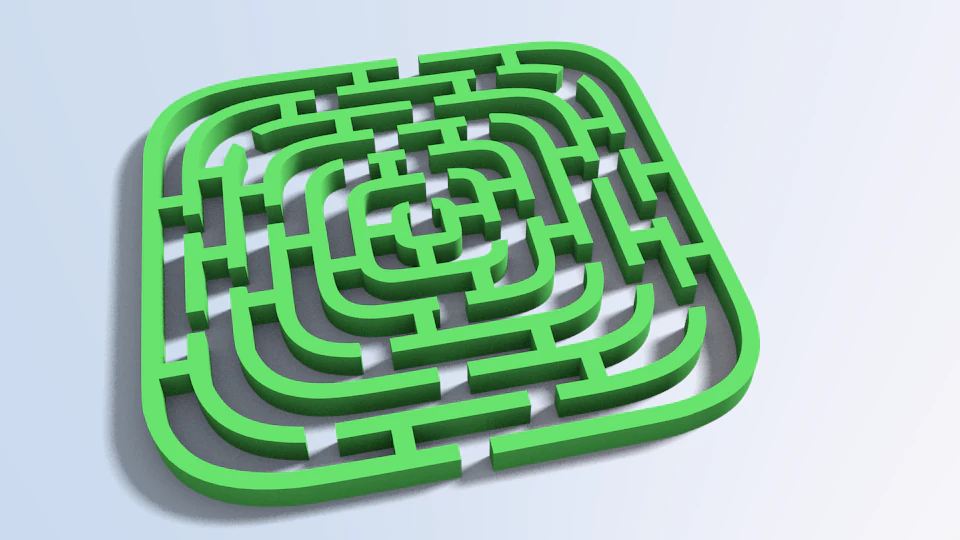 maze 3D Model .c4d .max .obj .3ds .fbx .stl .blend 