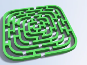 labyrinthe Modèle 3D