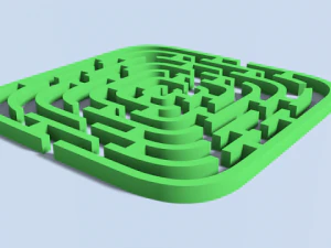 maze 3D Model
