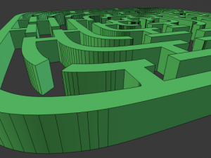 maze 3D Модель