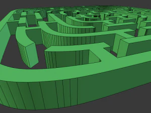 maze 3D Model