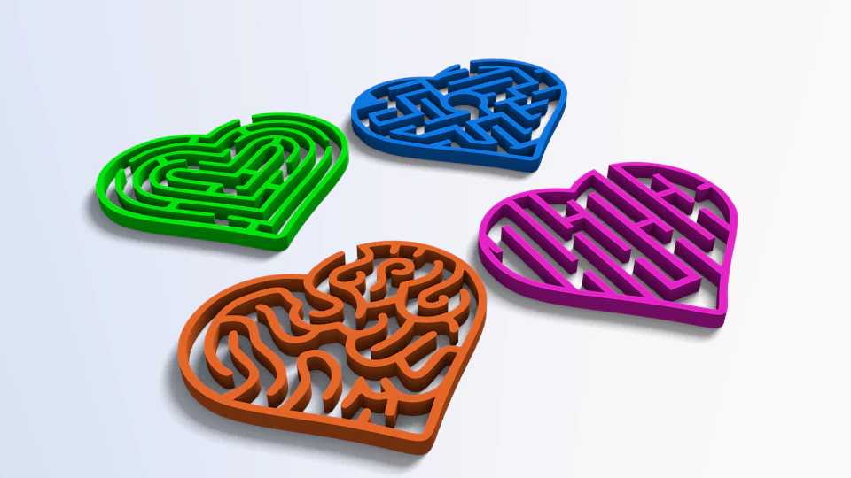 maze3 3D Model .c4d .max .obj .3ds .fbx .stl .blend 