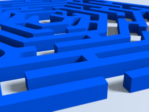 maze 4 3D Model