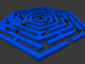 maze 4 Modello 3D