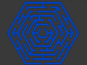 maze 4 Modello 3D