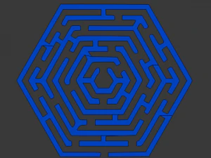 maze 4 3D Model