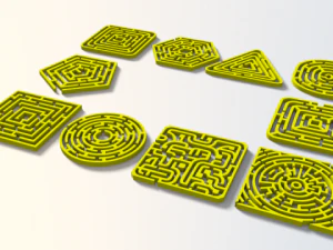 maze 6 3D Model