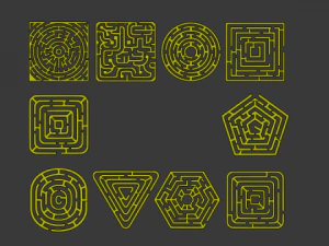maze 6 3D Model