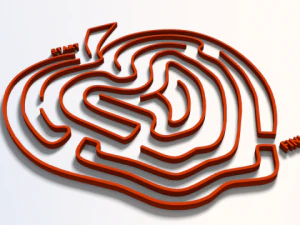 labyrinthe 9 Modèle 3D