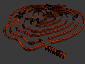 maze 9 3D 모델