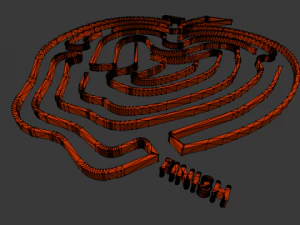 maze 9 3D Model