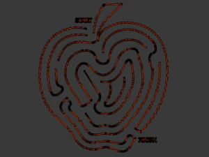 maze 9 3D Model