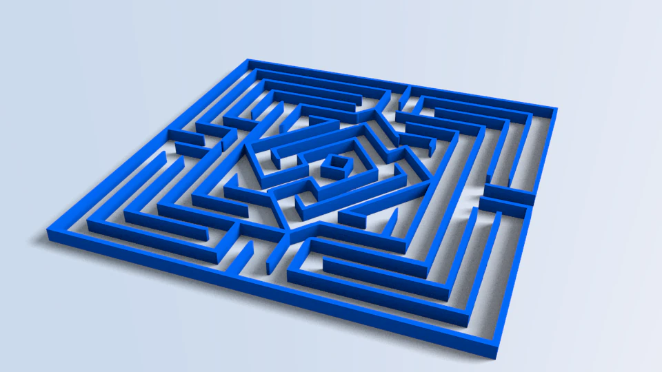 maze 10 3D Model .c4d .max .obj .3ds .fbx .stl .blend