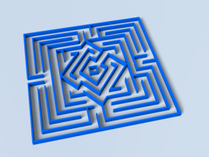 maze 10 3D Model