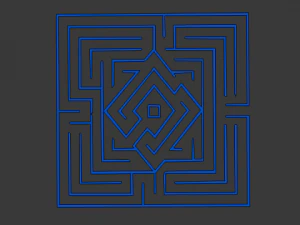 maze 10 3D Model