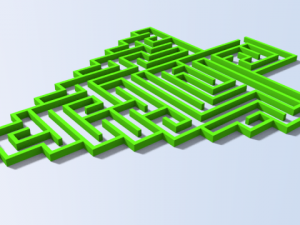 maze 11 3D Model