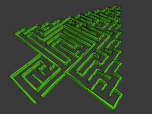 maze 11 3D Model