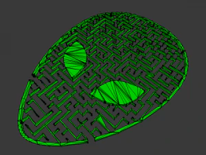maze 12 3D Model