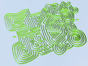 labyrinthe 14 Modèle 3D