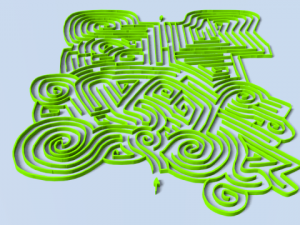 maze 14 Modelo 3D