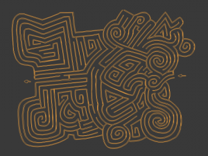 maze 14 Modelo 3D