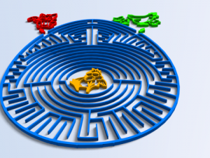 maze 16 Modèle 3D