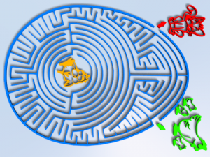 maze 16 Modèle 3D