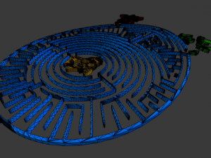 maze 16 Modèle 3D