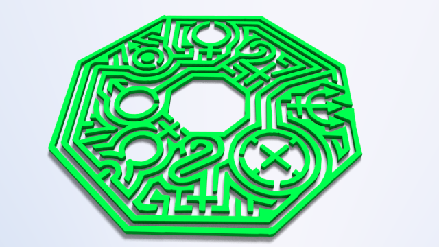 maze 17 3D 모델 .c4d .max .obj .3ds .fbx .stl .blend 