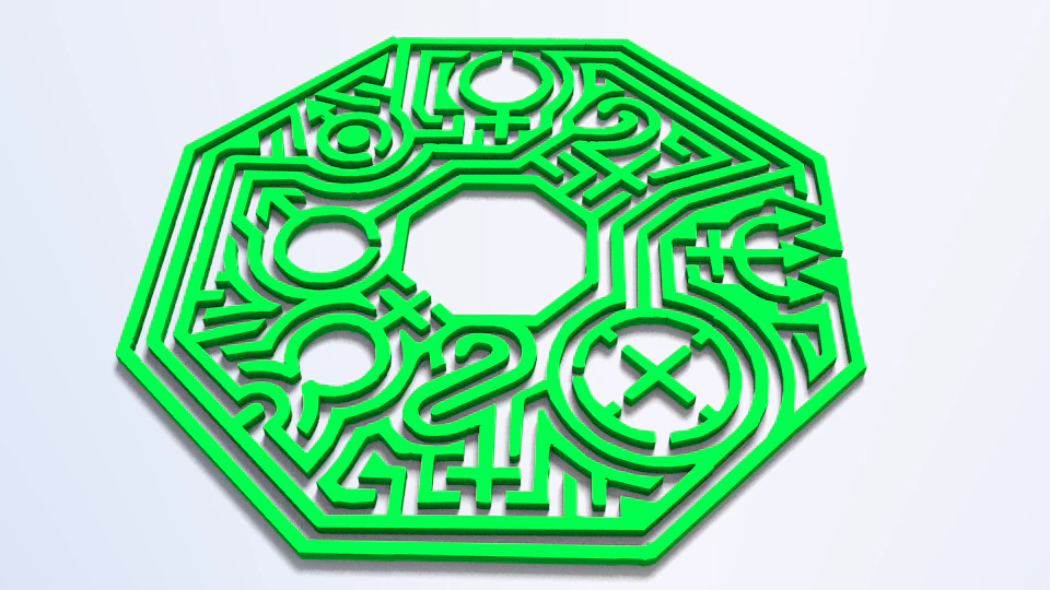 maze 17 3D Model .c4d .max .obj .3ds .fbx .stl .blend 