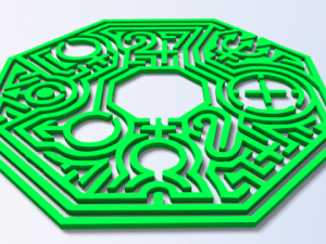 maze 17 3D 모델
