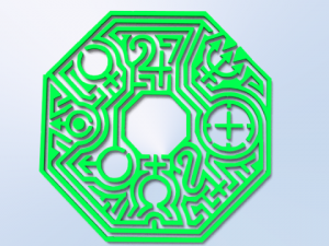 maze 17 3D 모델