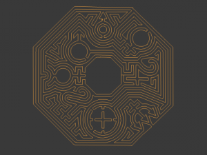 maze 17 3D 모델