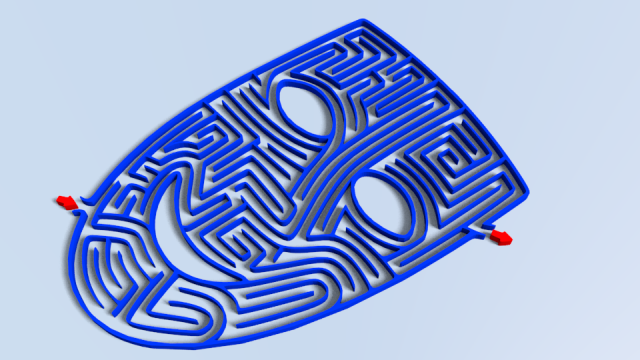 maze 18 Modelo 3D .c4d .max .obj .3ds .fbx .stl .blend 
