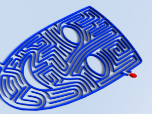 maze 18 Modèle 3D