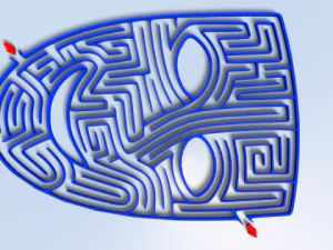 maze 18 3D Model