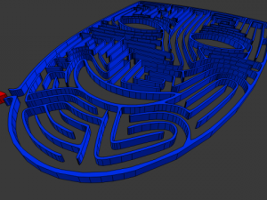 maze 18 Modelo 3D
