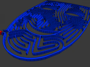 maze 18 3D Model
