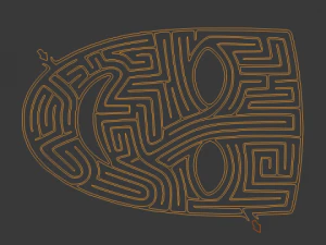 maze 18 3D Model