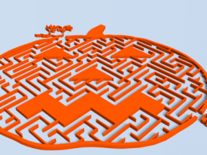 maze 21 Modèle 3D